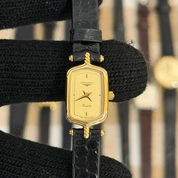 Vintage 1980s Longines Grande Classique 961-6567 Women’s Watch [Gold-Plated] - Picture 6 of 10